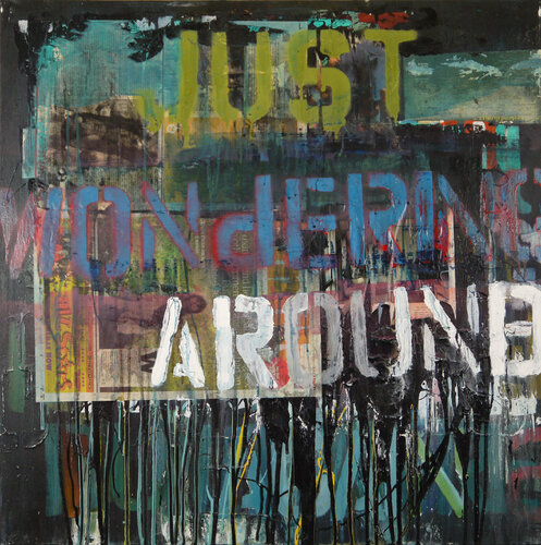 Wondering Around di Niki Hare, Pittura in vendita su Singulart
