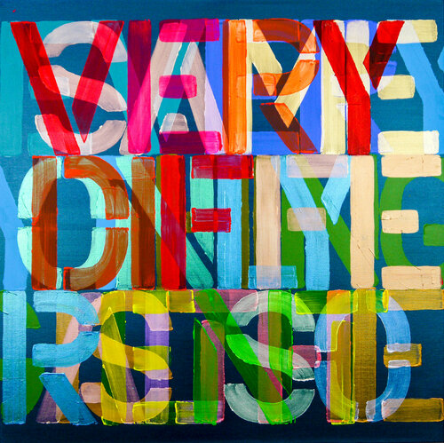 Diffferent van Niki Hare, Schilderij te koop op Singulart