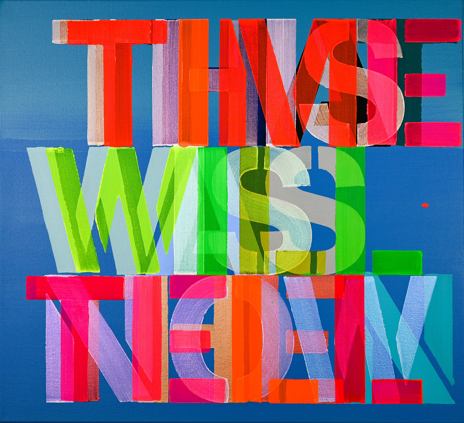 Time Will Tell (pink spot) Niki Hare