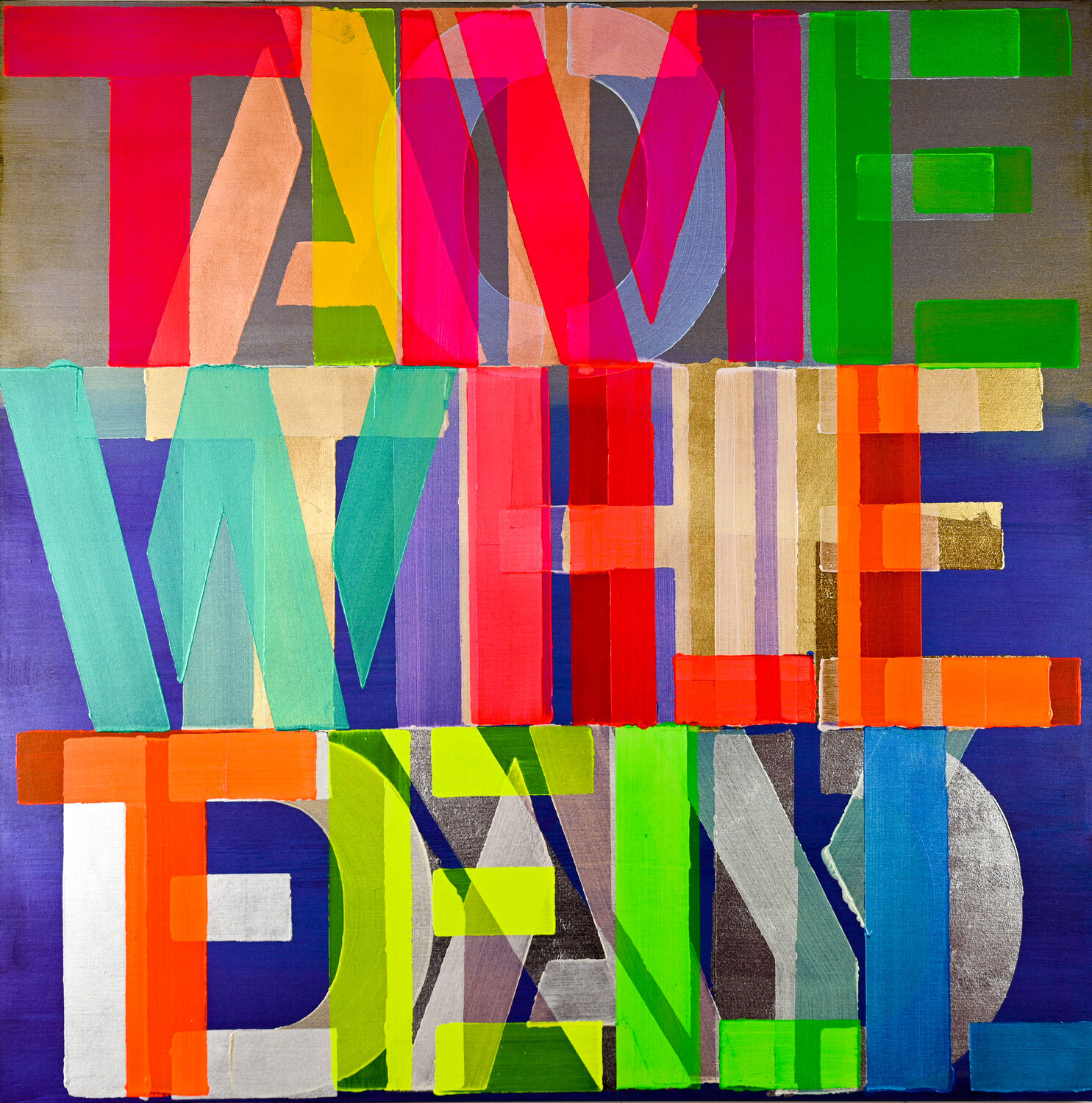 Time Will Tell (mixed metal leaf) Niki Hare