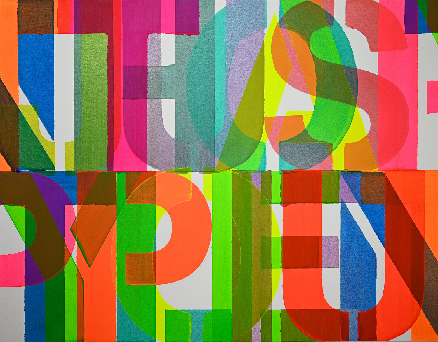 Just Let It Happen To You (paper) Niki Hare Dipinto originale in vendita