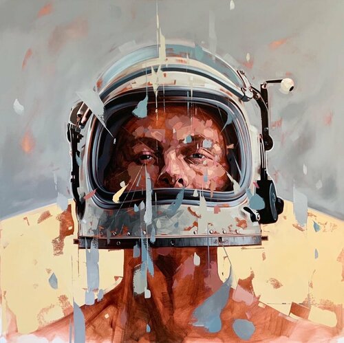 "Head In The Stars" by Jimmy Law, Painting for Sale on Singulart