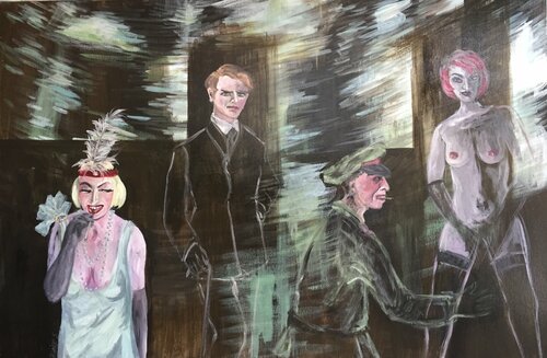 Gigolo par Rieke Schmieder, Peinture en vente sur Singulart