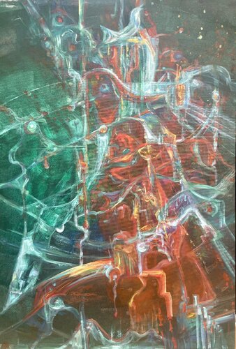 Das große Tor von Kiew by Rieke Schmieder, Painting for Sale on Singulart