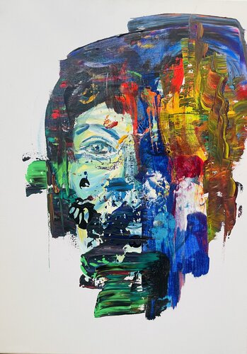 Zeitgeist di Rieke Schmieder, Pittura in vendita su Singulart