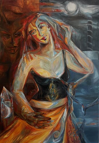 Animus und Anima di Rieke Schmieder, Pittura in vendita su Singulart