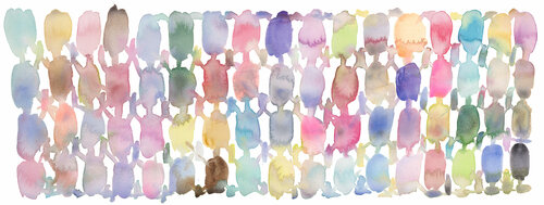 Color Synthesis No. 1 par Anne Harper, Œuvre sur papier en vente sur Singulart