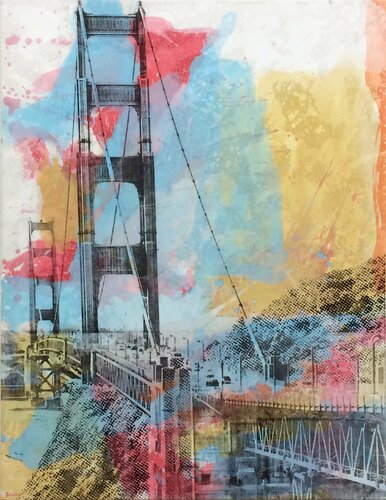 The Bridge (Gumprint) van Petr Beranek, Andere media te koop op Singulart