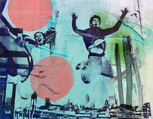 Jump - Gumprint van Petr Beranek, Afdruk te koop op Singulart