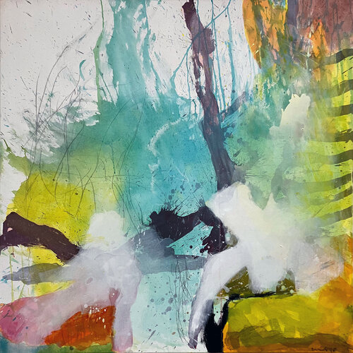 In the wake of Poseidon - Auf den Spuren von Poseidon de Petr Beranek, Pintura a la venta en Singulart