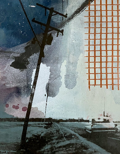 Stormy Monday van Petr Beranek, Afdruk te koop op Singulart
