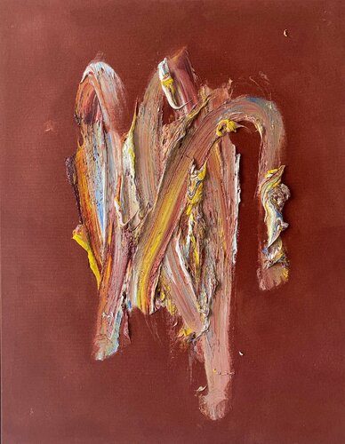 diverse/red I, 2019 van Ralph Slowik, Schilderij te koop op Singulart