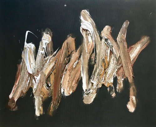 brown/black I, 2019 Ralph Slowik