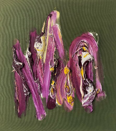 mauve/yellow/green I, 2020 de Ralph Slowik, Pintura a la venta en Singulart
