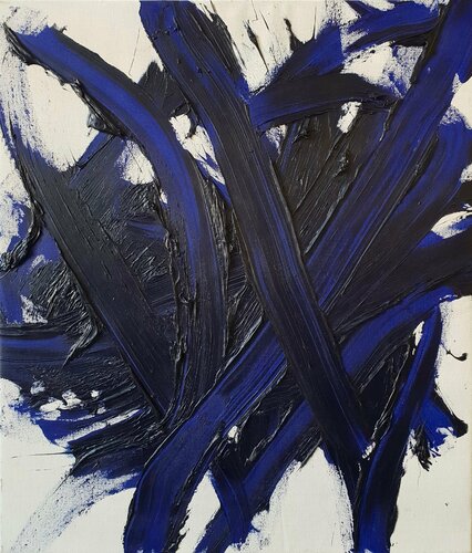 Blue I,  2016 von Ralph Slowik, Malerei kaufen auf Singulart