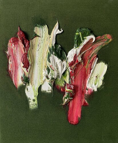 red/white/green I, 2020 by Ralph Slowik, Painting for Sale on Singulart