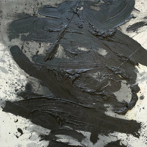 black VII, 2015 van Ralph Slowik, Schilderij te koop op Singulart