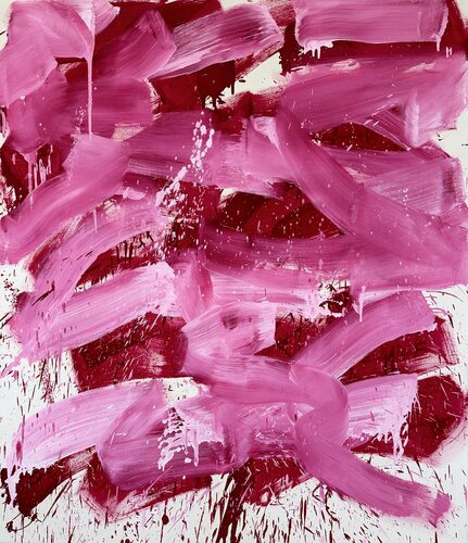 red I, 2022 di Ralph Slowik, Pittura in vendita su Singulart