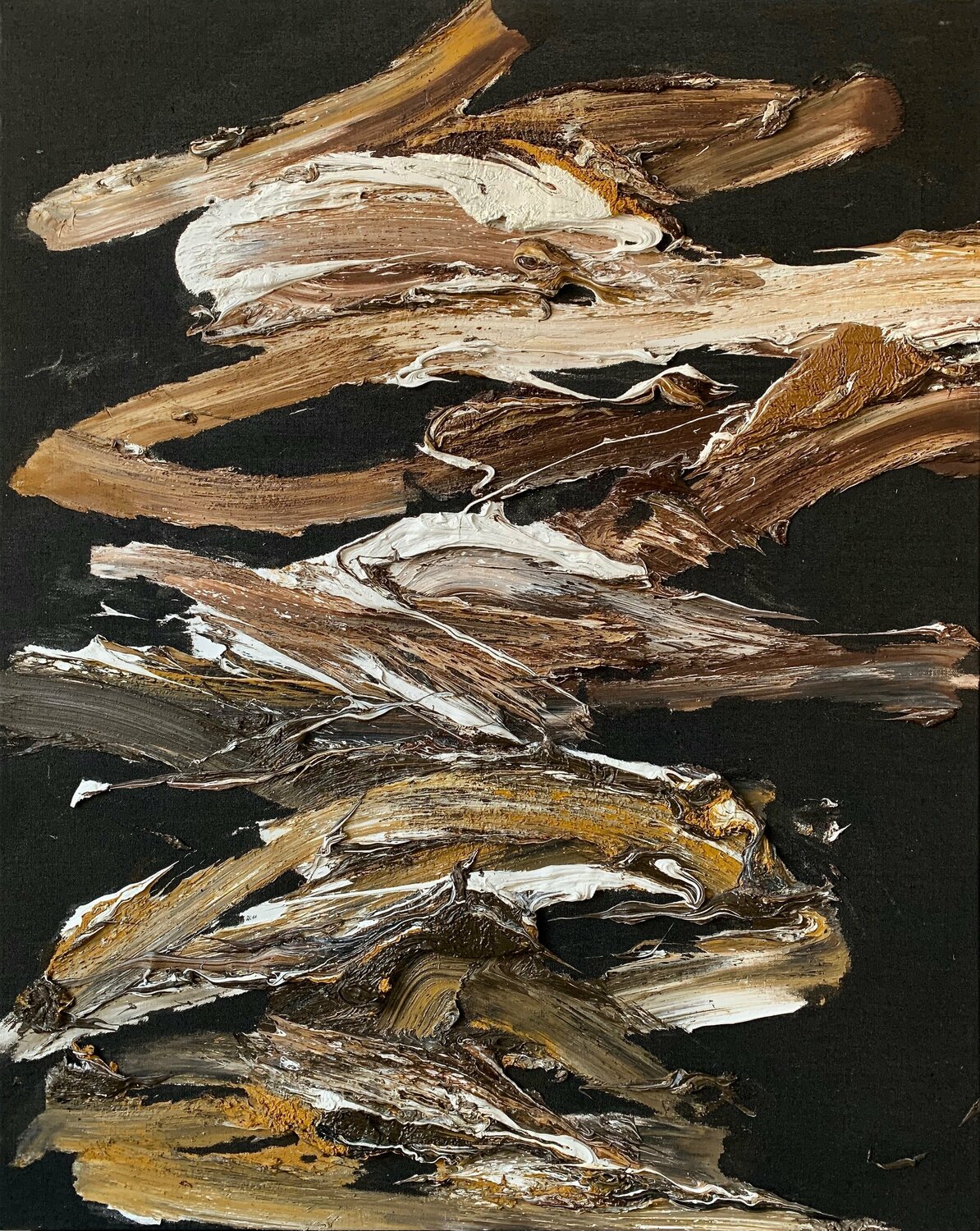 brown/black I, 2018 Ralph Slowik