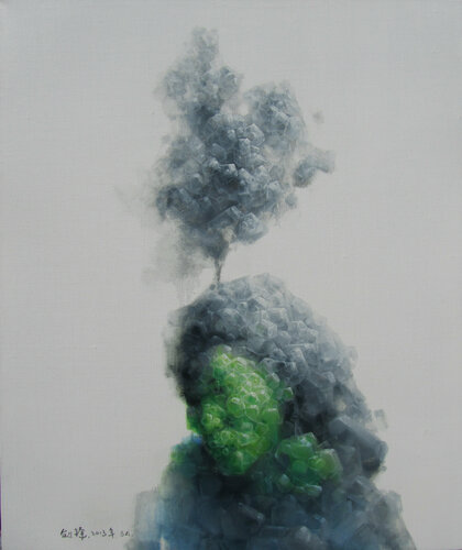 Mutations in the sun - The Deang nationality by Jianfeng Chen, Painting for Sale on Singulart
