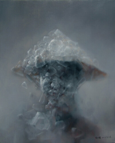 Mutations in the sun - The Jing nationality by Jianfeng Chen, Painting for Sale on Singulart