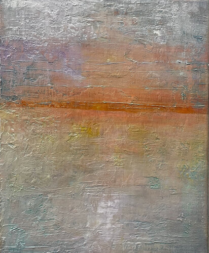 Rusty opal/currently unavailable due to exhibition van Daphne Verheijke, Schilderij te koop op Singulart