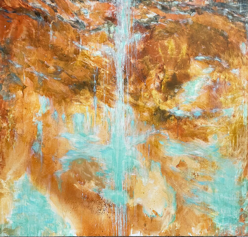 Turning world van Daphne Verheijke, Schilderij te koop op Singulart