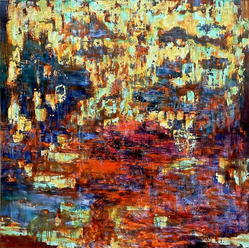 Rusty red van Daphne Verheijke, Schilderij te koop op Singulart