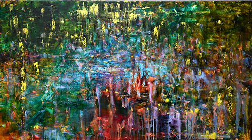 Wild wood di Daphne Verheijke, Pittura in vendita su Singulart