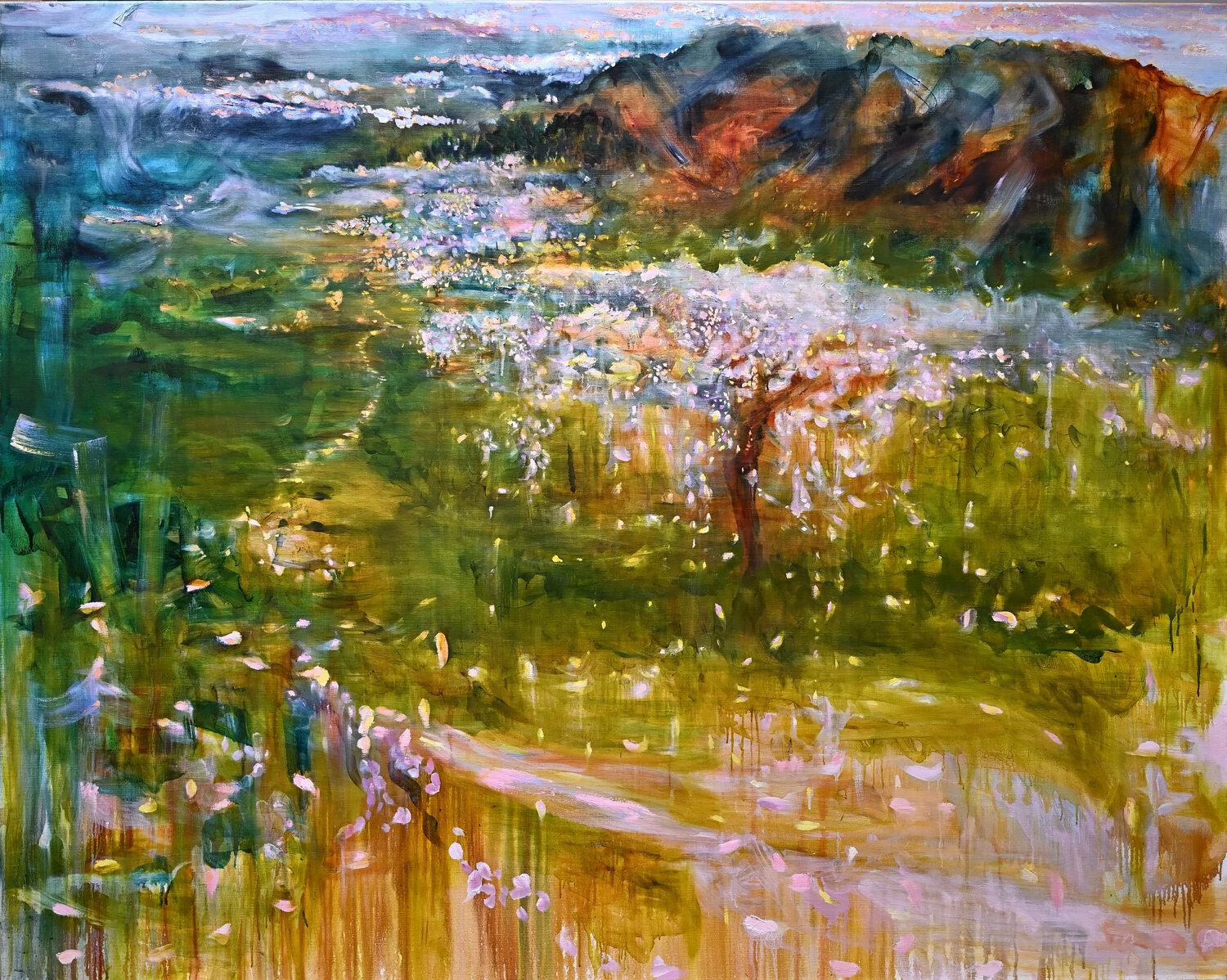 Desire for the land of  Zen Daphne Verheijke Originalgemälde zu verkaufen