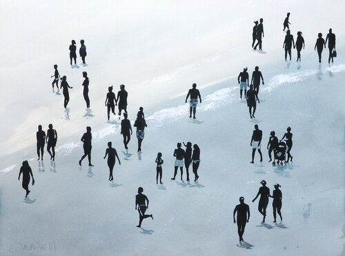 San Sebastián XXI di Carlos Martin, Opera su carta in vendita su Singulart