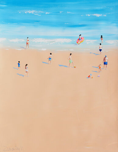 Praia do Guincho van Carlos Martin, Werk op papier te koop op Singulart