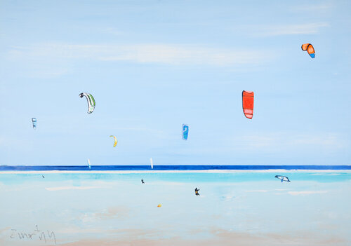 Fuerteventura II di Carlos Martin, Pittura in vendita su Singulart