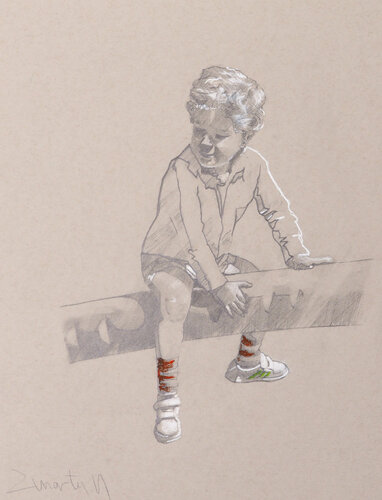 LWn5 sketch di Carlos Martin, Disegno in vendita su Singulart