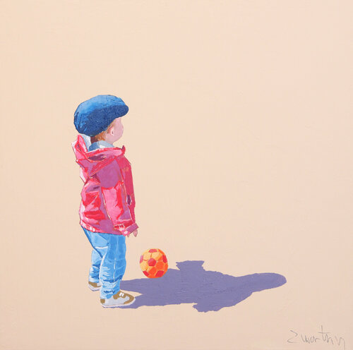 Soccer time von Carlos Martin, Malerei kaufen auf Singulart