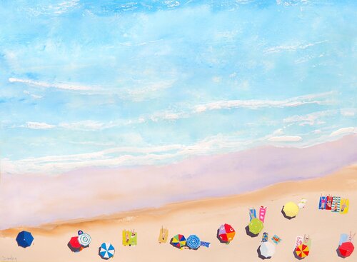 Shoreline A76 van Carlos Martin, Schilderij te koop op Singulart