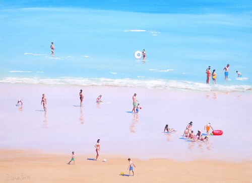Beachday 133 van Carlos Martin, Schilderij te koop op Singulart