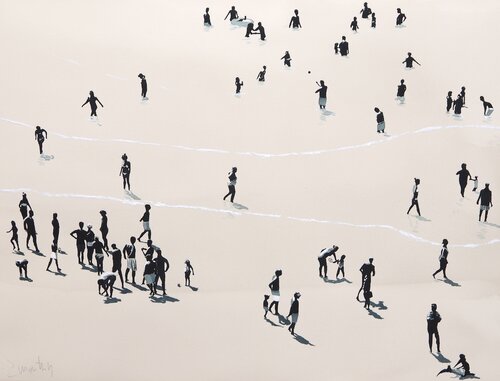 Mallorca summer van Carlos Martin, Werk op papier te koop op Singulart