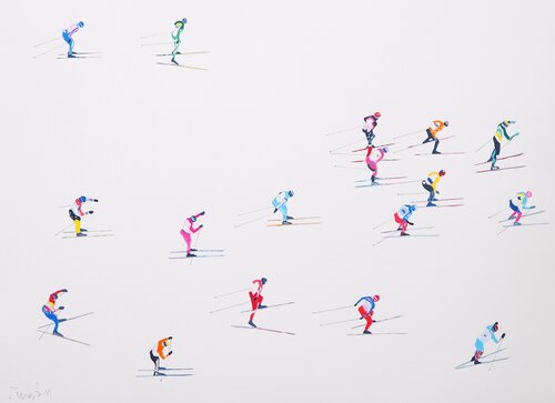 SK AP II van Carlos Martin, Schilderij te koop op Singulart