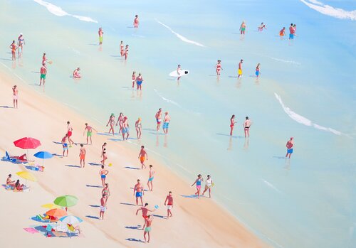 Sunny day VII (framed) by Carlos Martin, Painting for Sale on Singulart