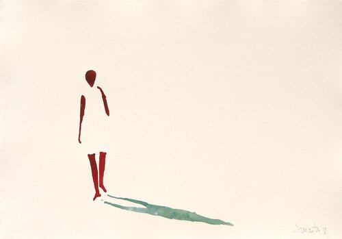 Quiet presence II by Carlos Martin, Work on Paper for Sale on Singulart