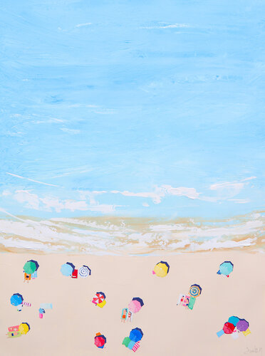 Umbrellas VdP II van Carlos Martin, Schilderij te koop op Singulart