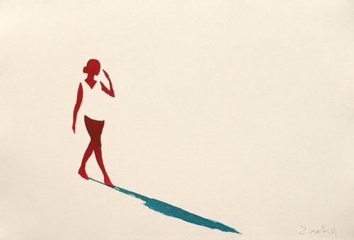 Quiet presence XII von Carlos Martin, Werk auf Papier kaufen auf Singulart