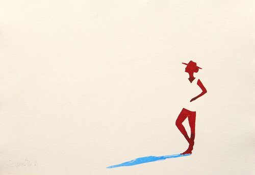 Quiet presence XV von Carlos Martin, Werk auf Papier kaufen auf Singulart