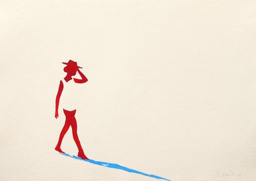 Quiet presence XVI von Carlos Martin, Werk auf Papier kaufen auf Singulart