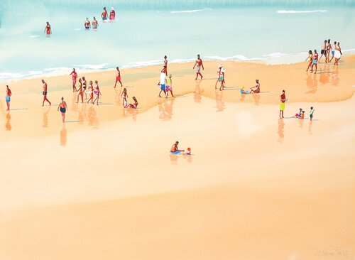 Mallorca 22 van Carlos Martin, Werk op papier te koop op Singulart