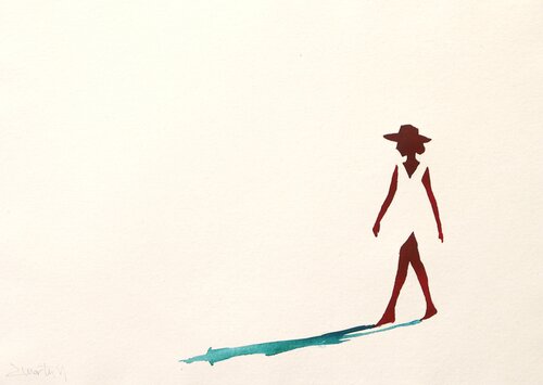 Quiet presence XVIII by Carlos Martin, Work on Paper for Sale on Singulart