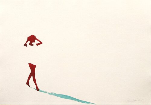 Quiet presence XX von Carlos Martin, Werk auf Papier kaufen auf Singulart