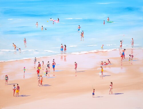 Summertime 75 by Carlos Martin, Painting for Sale on Singulart