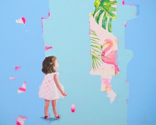 Pia's dream von Carlos Martin, Malerei kaufen auf Singulart